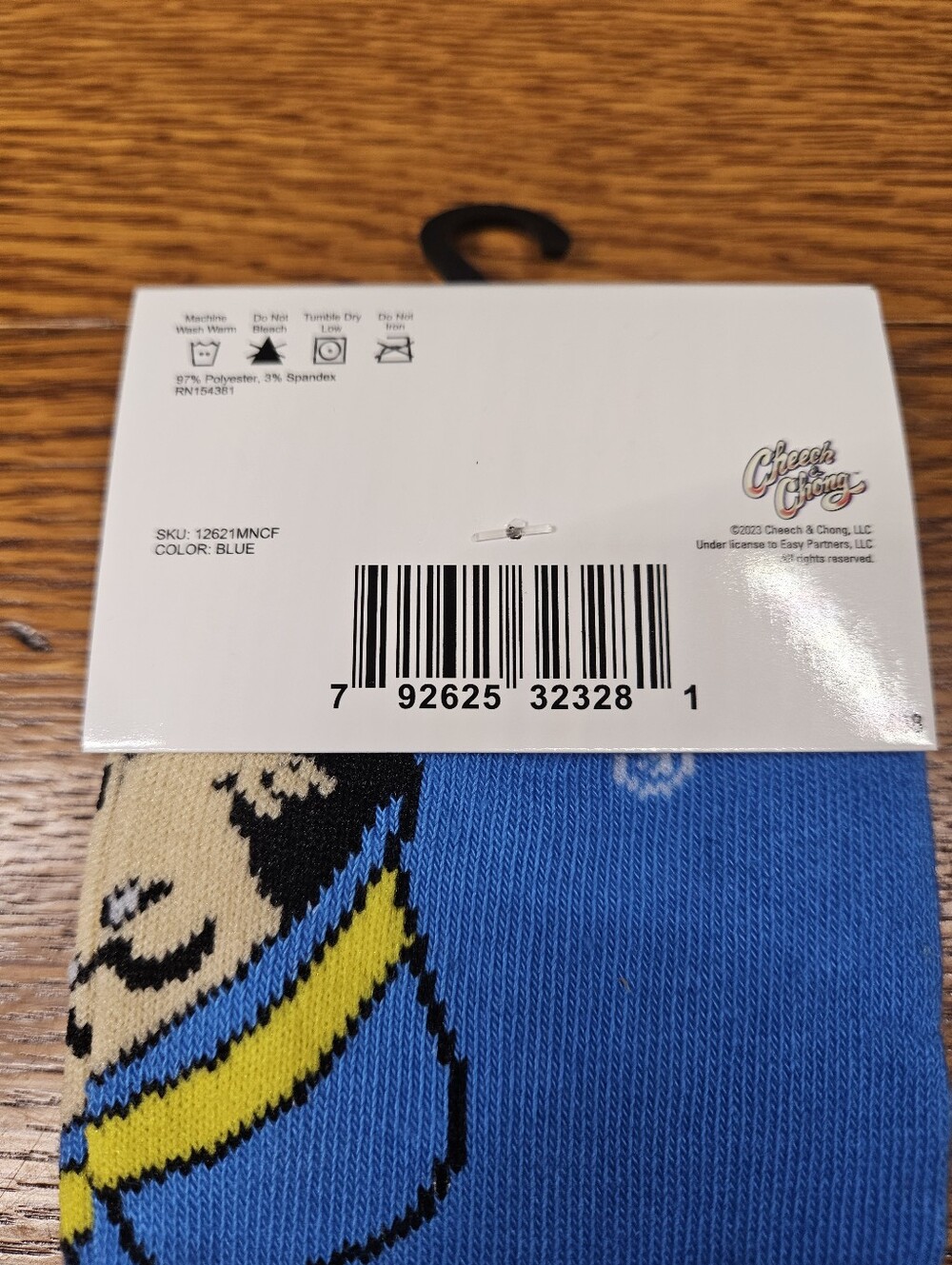 Crazy Socks Crew Socks - Cheech & Chong - Picture 5 of 6